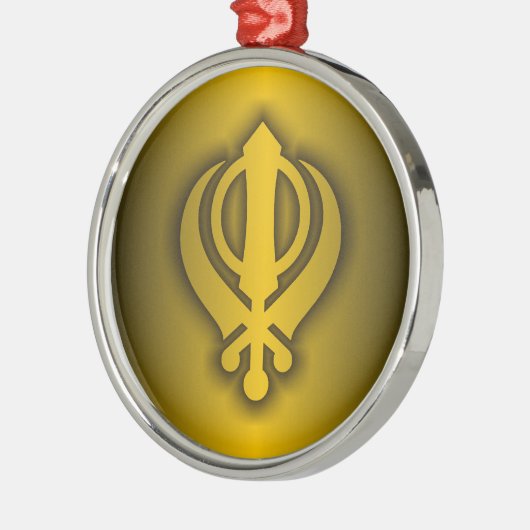 Sikh Silbernes Ornament (Links)