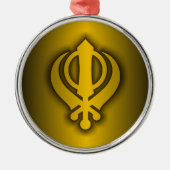 Sikh Silbernes Ornament (Vorne)