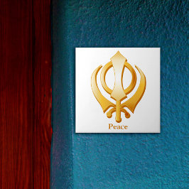 Sikh Symbol Fliese