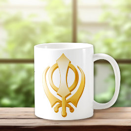 Sikh Symbol Kaffeetasse