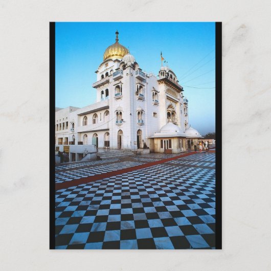 Sikh Temple Postkarte (Vorderseite)