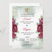 Sikh Verlobung Shagun Einladungskarte, Roka Card Einladung (Vorne/Hinten)