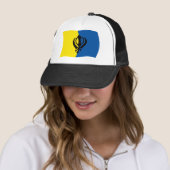 Sikhism Flag Hat Truckerkappe (Beispiel)