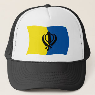 Sikhism Flag Hat Truckerkappe
