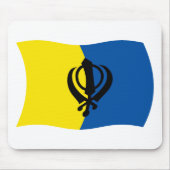 Sikhism Flag Mousepad (Vorne)