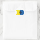 Sikhism Flag Sticker (Tasche)