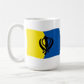 Sikhismus Fahne Tasse (Links)