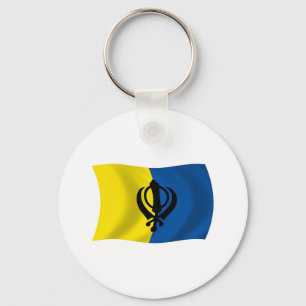 Sikhismus Flagge Schlüsselanhänger