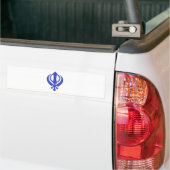 SikhKhanda Blau Autoaufkleber (Auf Lkw)