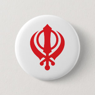 SikhKhanda Rot Button
