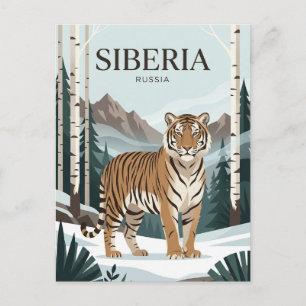 Sikhote-Alin Biosphärenreservat Russland Postkarte