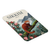 Sikkim Indien Magnet (Rechte Seite)