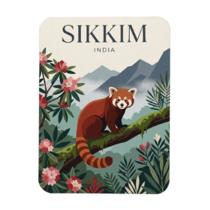 Sikkim Indien Magnet