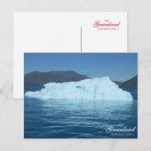 Siku (Eisberg) Postkarte (Vorne/Hinten)