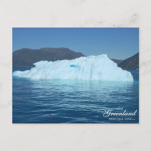 Siku (Eisberg) Postkarte (Vorderseite)