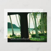 Sikuai Island Postcard Postkarte (Vorne/Hinten)