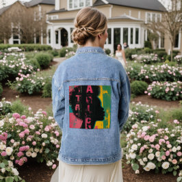 Sil houte jeansjacke