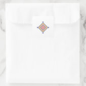 Silam Sakma SIlam Quadratischer Aufkleber (Tasche)