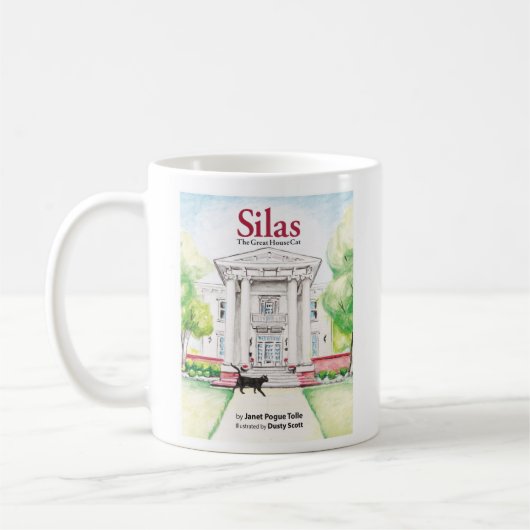 Silas, die Katze des Großen Hauses Kaffeetasse (Links)