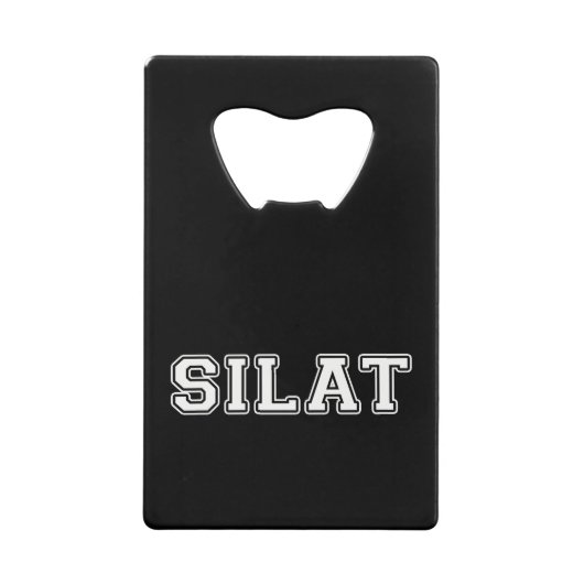 Silat Geldbeutel Flaschenöffner (Vorderseite)