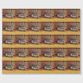 Silber 1963 Sadan Deville Geschenkpapier (Flach)