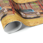 Silber 1963 Sadan Deville Geschenkpapier (Rolleneckpunkt)