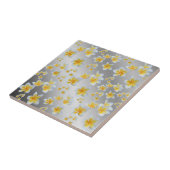 silber, asiatisch, gelb, weiß, blühen, hell, gold, fliese (Seite)