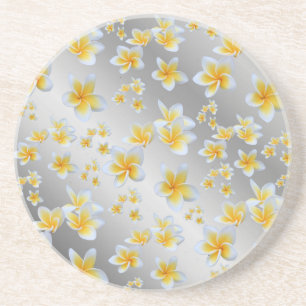 silber, asiatisch, gelb, weiß, blühen, hell, gold, getränkeuntersetzer