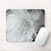 Silber ätzte Kaktus-Blume Mousepad (Mit Mouse)
