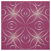 Silber auf Magenta Stoff (Muster)