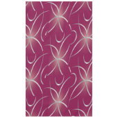 Silber auf Magenta Tischdecke (Vorderseite)