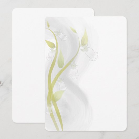 Silber Bells Watercolor Wash (Vorne/Hinten)