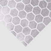 Silber, Bienenwürfelmuster, modern, modisch, Seidenpapier (Ausschnitt)