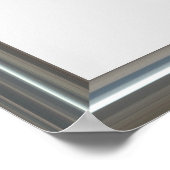 Silber-Bilderrahmen Poster (Ecke)