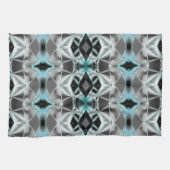 Silber bis Blau in Bezug auf die virtuelle Linie Geschirrtuch (Horizontal)