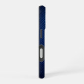 Silber-Chrom-Geometrischer Cobra-Blauer-Python-iPh iPhone 16 Hülle (Rechte Seite)