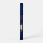 Silber Chrome Geometrisches Pferd Blau Python iPho iPhone 16 Hülle (Rechte Seite)