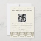 Silber-Damaskus-Seminar-Veranstaltung, QR-Code-Spe Einladung (Rückseite)