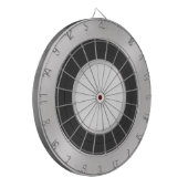 Silber Dartscheibe (Vorderseite Links)
