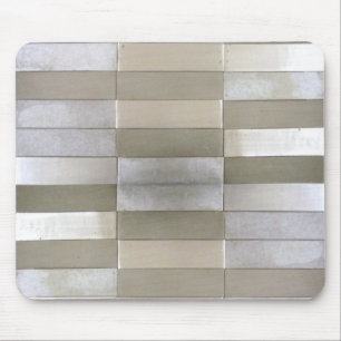 Silber deckte Mousepad mit Ziegeln