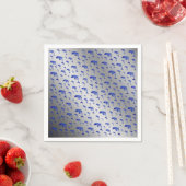 Silber, Delfin, Fisch, Natur, Wasser, Design, Serviette (Beispiel)