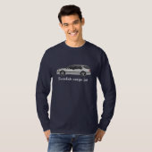 Silber des Lastwagens 01aero, schwedischer T-Shirt (Vorne ganz)