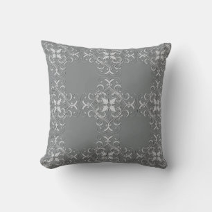 Silber Designer Diamant Kissen