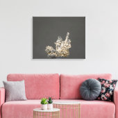 Silber, Deutschland Leinwanddruck (Insitu (Wohnzimmer))