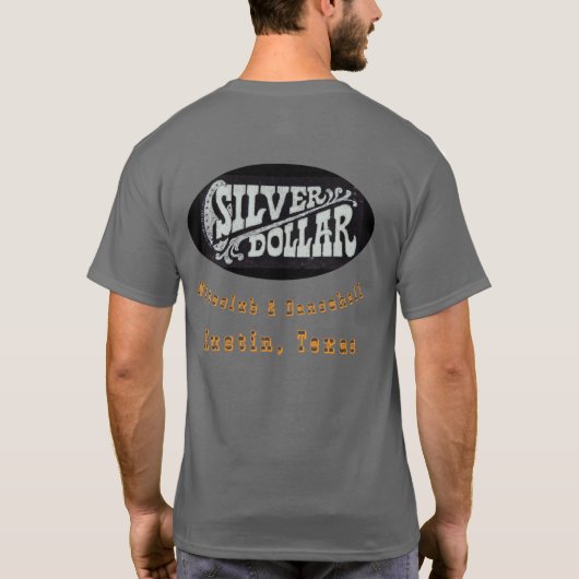 Silber-Dollar T-Shirt (Rückseite)