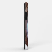 Silber drehen Reinfall-Telefon-Kasten um Case-Mate iPhone Hülle (Hinten/Rechts)