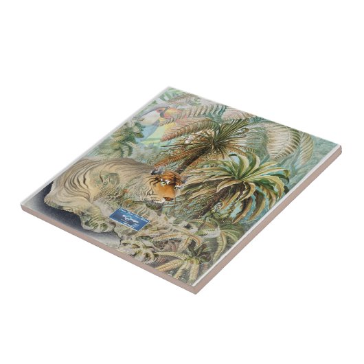 Silber (Dschungelfieber) RFPMDesign ©️ 2024 Fliese (Seite)