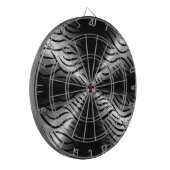 Silber-Edelstahlelemente Dartscheibe (Vorderseite Links)