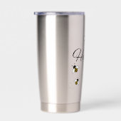 SILBER EDMELSTAHL 20 OZ ISOLIERT BEE HUMBLE THERMOBECHER (Rechts)