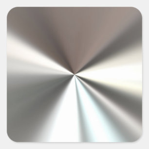Silber-Explosions-Aufkleber Quadratischer Aufkleber